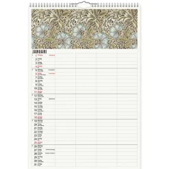 Familjekalender 2026 Morris