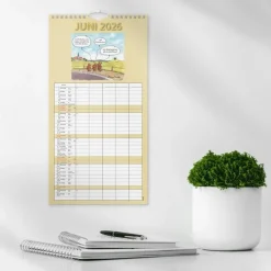 Familjekalender 2026 Rolig