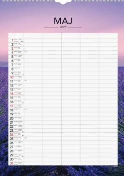 Familjekalender 2026 Seasons