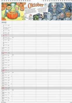 Familjekalender 2025-2026 Stickers