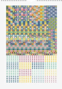 Familjekalender 2025 Stickers