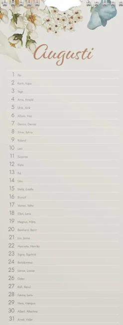 Födelsedagskalendern