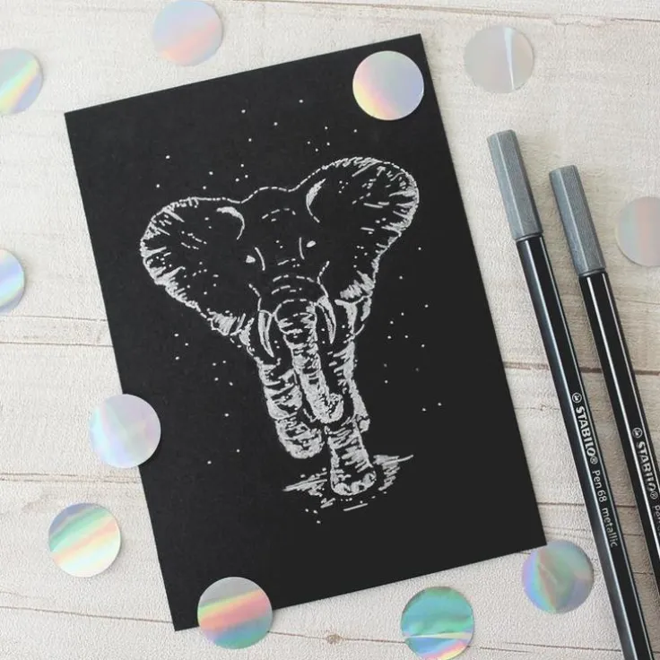 Fiberspetspenna Stabilo Pen 68 metallic koppar