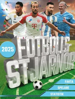 Fotbollsstjärnor 2025 : fakta, spelare, statistik