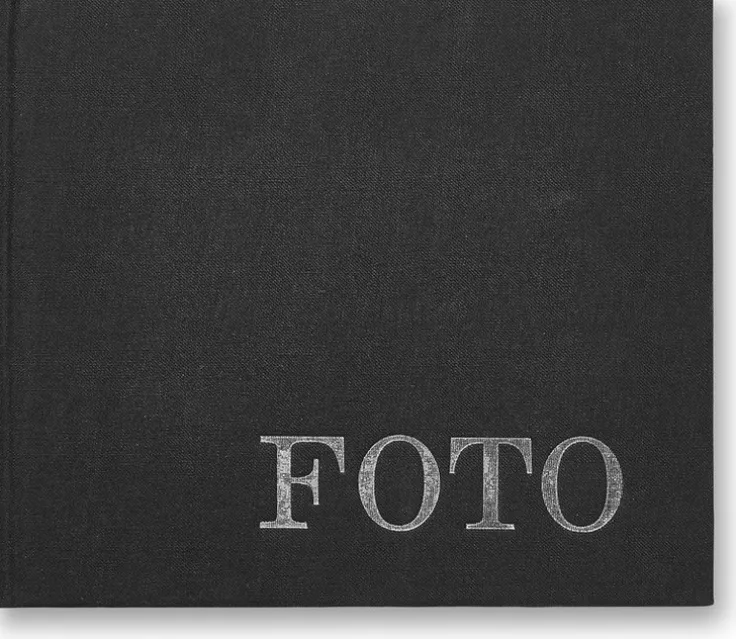 Fotoalbum 60 fickor FOTO svart