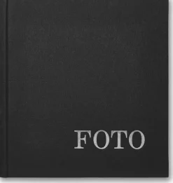 Fotoalbum 200 fickor FOTO svart