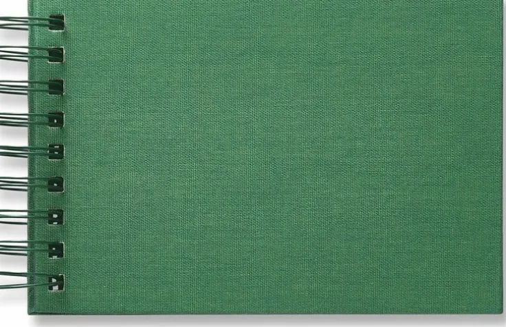 Fotoalbum med 40 fickor spiral Duo grön