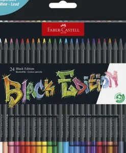 Färgpenna Black Edition 24 färger