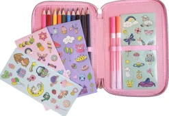 Fyllt pennfodral 26 delar Fluff