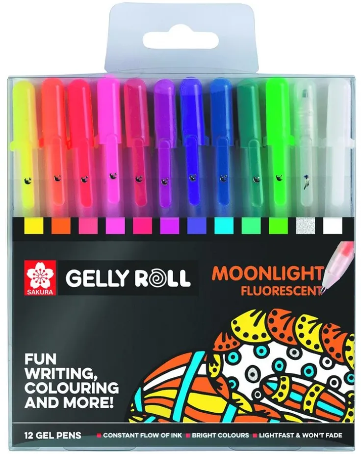 Gelpenna Gelly Roll Moonlight 12 färger