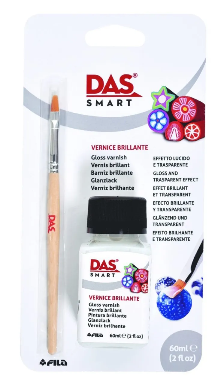 Glanslack 60 ml + pensel