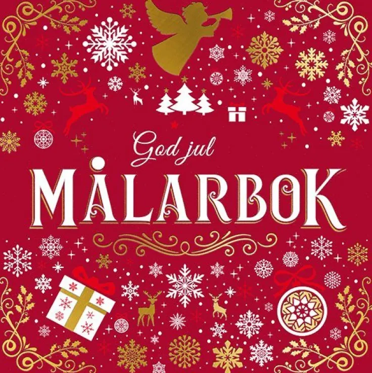 God jul : målarbok