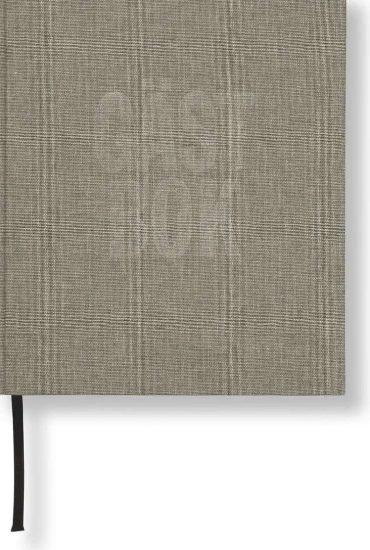 Gästbok 210x240mm beige