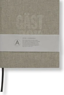 Gästbok 210x240mm beige