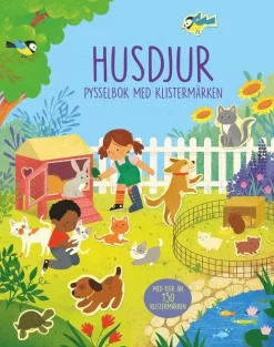 Husdjur : pysselbok med klistermärken