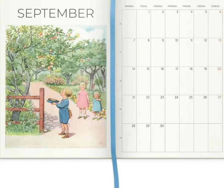 Kalender 2026 A5 Elsa Beskow