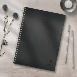 Kalender 2026 Business Textile svart