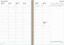 Kalender 2025 Business Twist grön