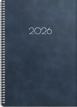 Kalender 2026 Business Twist blå
