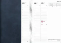 Kalender 2026 Business Twist blå