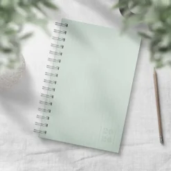 Kalender 2026 Dagbok Textile grön