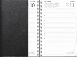 Kalender 2026 Dagbok Twist svart