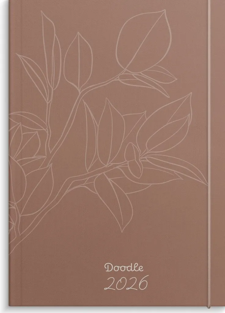 Kalender 2026 Doodle inbunden