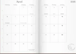 Kalender 2026 Doodle inbunden