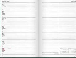 Kalender 2026 Kontorskalender grön