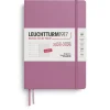 Kalender 2025-2026 Leuchtturm A5 Vecka/Uppslag notes 18mån Dusty rose