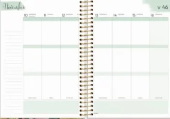 Kalender 2025 Life Organizer Blommor
