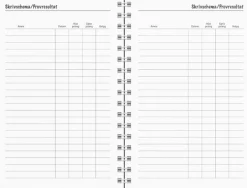 Kalender 2025-2026 Lilla Studieåret Basic plast svart
