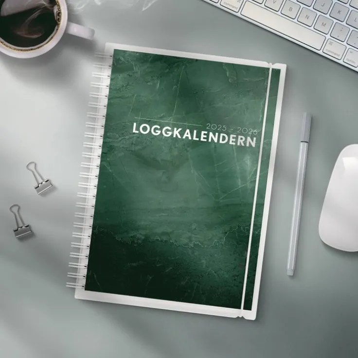 Kalender 2025-2026 Loggkalendern A5