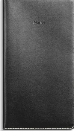 Kalender 2026 Master svart konstläder