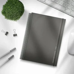 Kalender 2025-2026 Organizer & Notes Svart