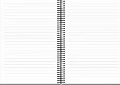 Kalender 2025-2026 Organizer & Notes Svart