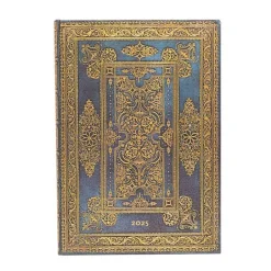 Kalender 2025 Paperblanks Grande vertikal - Blue Luxe