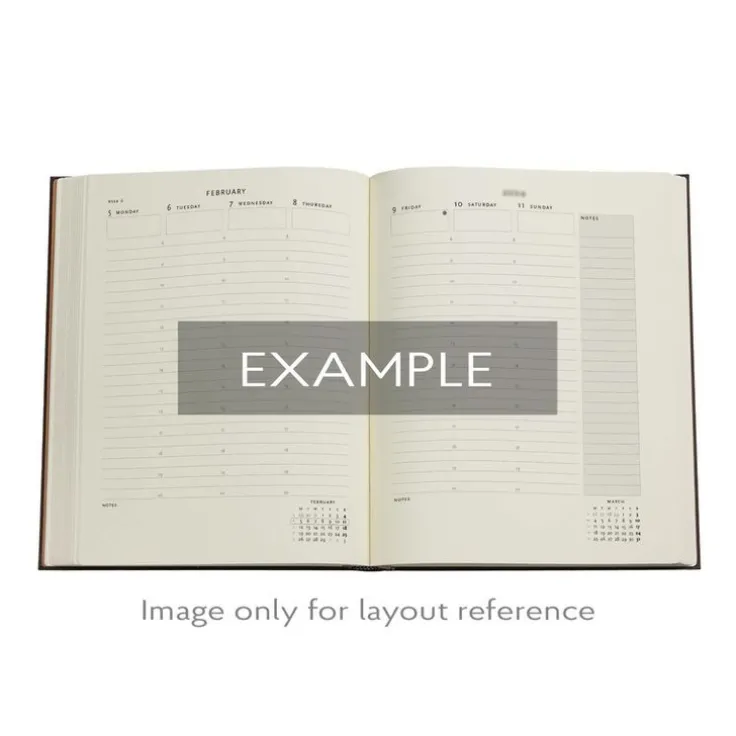 Kalender 2025 Paperblanks Midi vertikal - Poetry in Bloom