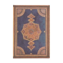 Kalender 2025 Paperblanks Mini horisontal - Safavid Indigo