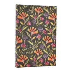 Kalender 2025-2026 Paperblanks 18-månader Mini horisontal - Wildflowers