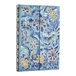 Kalender 2025-2026 Paperblanks 18-månader Mini horisontal - Blue Willow