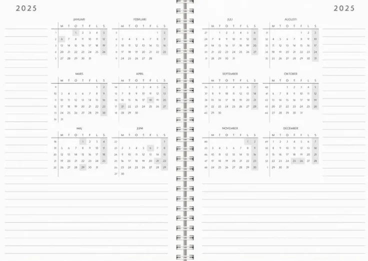 Kalender 2025-2026 Plan more