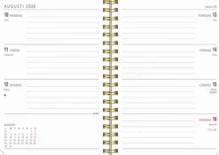 Kalender 2025-2026 Senator A6 blom