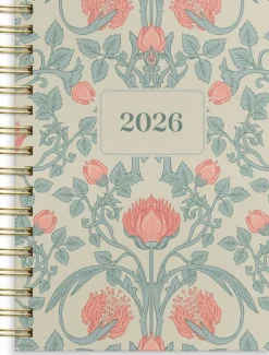 Kalender 2026 Senator A6 blommor Morris