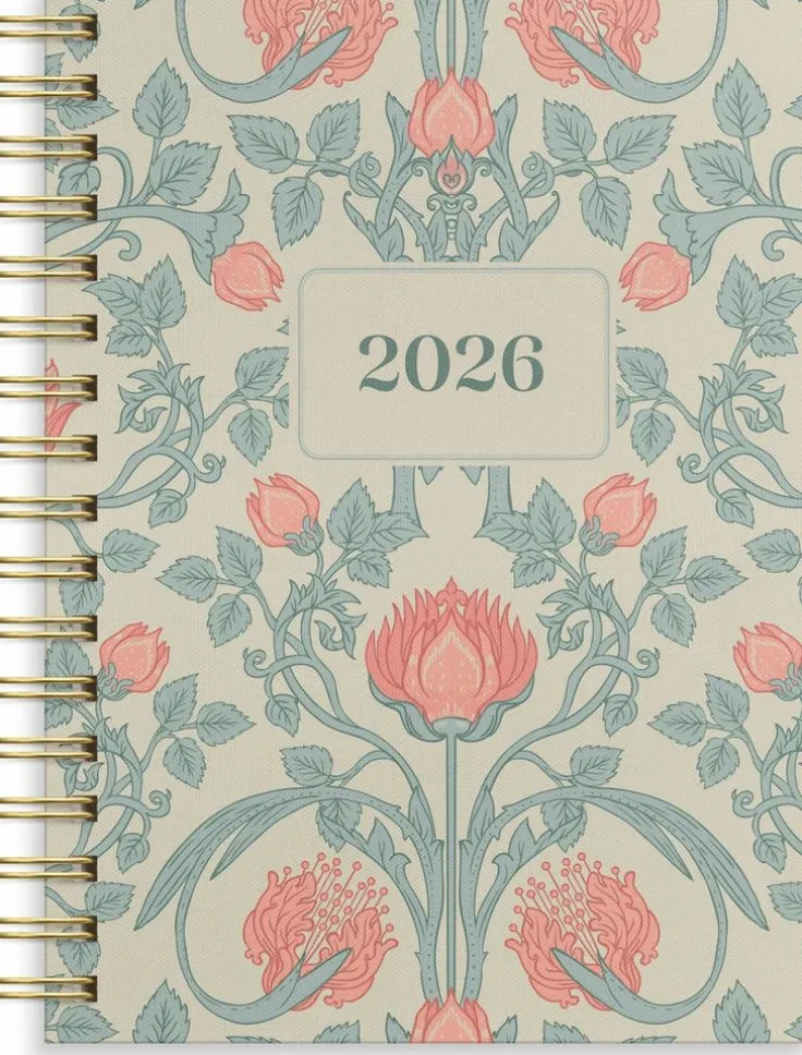 Kalender 2026 Senator A6 blommor Morris