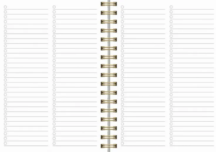 Kalender 2026 Senator A6 blommor Morris