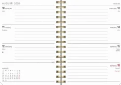 Kalender 2026 Senator A6 blommor