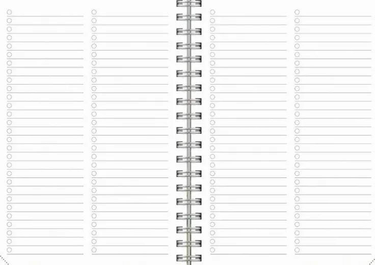 Kalender 2025 Senator A6 målning