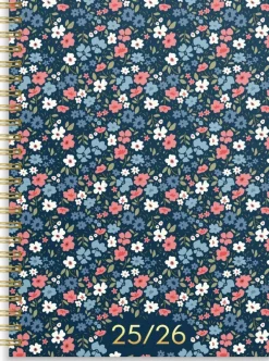 Kalender 2025-2026 Senator A5 småblom