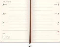 Kalender 2026 Senator A5 soft brun
